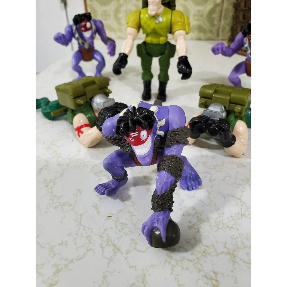 Small Soldiers Toys Action Figurines Vintage 1998 Lot Of 6 Burger King Gorgonite